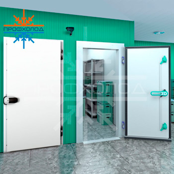холодильные двери распашные одностворчатые